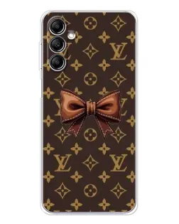 Чохол для Samsung Galaxy M36 з картинкою «LV з бантом»