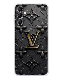 Чохол для Samsung Galaxy M36 з картинкою «Шкіряна текстура LV»