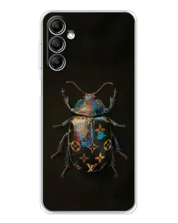 Чохол для Samsung Galaxy M36 з картинкою «LV — мармуровий принт»