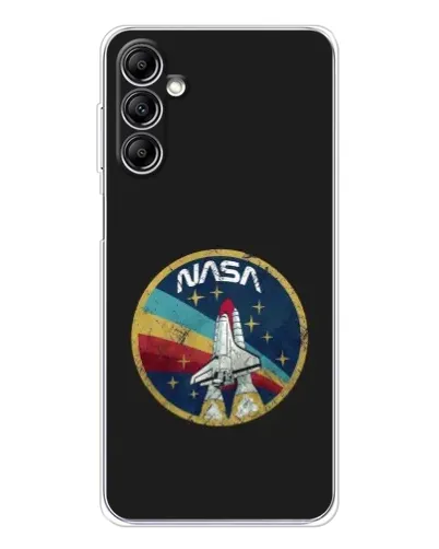 Чохол для Samsung Galaxy M36 з картинкою «NASA — емблема місії»