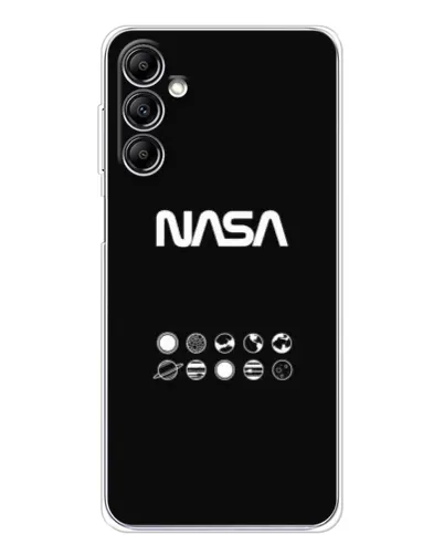 Чохол для Samsung Galaxy M36 з картинкою «NASA — технічний принт»