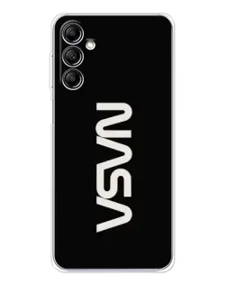 Чохол для Samsung Galaxy M36 з картинкою «NASA — вертикальний логотип» Чохол для Samsung Galaxy M36 з картинкою «NASA — вертикальний логотип»