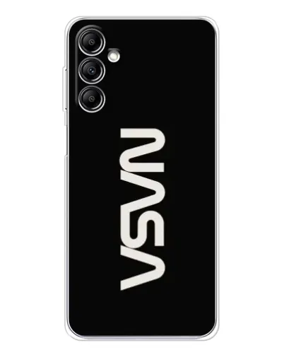 Чохол для Samsung Galaxy M36 з картинкою «NASA — вертикальний логотип»