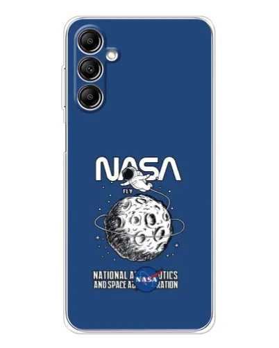 Чохол для Samsung Galaxy M36 з картинкою «NASA — місячна місія»