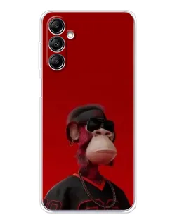 Чохол для Samsung Galaxy M36 з картинкою «Bored Ape в червоному» Чохол для Samsung Galaxy M36 з картинкою «Bored Ape в червоному»