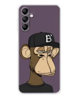 Чохол для Samsung Galaxy M36 з картинкою «Bored Ape в кепці» Чохол для Samsung Galaxy M36 з картинкою «Bored Ape в кепці»