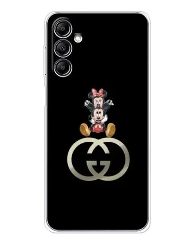 Чехол для Samsung Galaxy M36 с картинкой «Минни Маус на лого» Чехол для Samsung Galaxy M36 с картинкой «Минни Маус на лого»