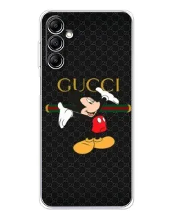 Чехол для Samsung Galaxy M36 с картинкой «Микки Маус Gucci»