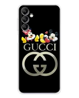 Чехол для Samsung Galaxy M36 с картинкой «Gucci — герои Disney»