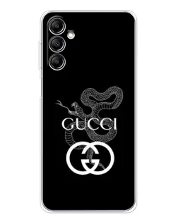 Чехол для Samsung Galaxy M36 с картинкой «Gucci — серебряная змея»