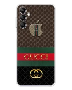 Чехол для Samsung Galaxy M36 с картинкой «Gucci — брендированный десерт»