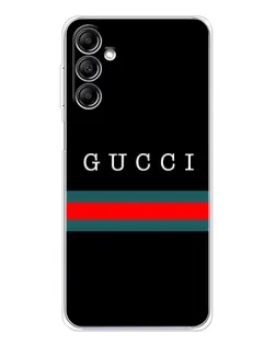 Чехол для Samsung Galaxy M36 с картинкой «Gucci — красный пояс»