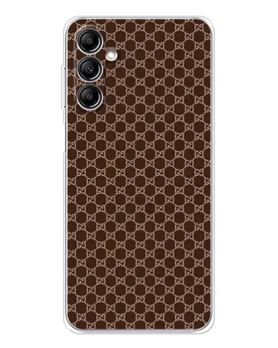 Чехол для Samsung Galaxy M36 с картинкой «Gucci — шоколадная сетка» Чехол для Samsung Galaxy M36 с картинкой «Gucci — шоколадная сетка»