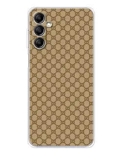 Чехол для Samsung Galaxy M36 с картинкой «Gucci — классический беж»