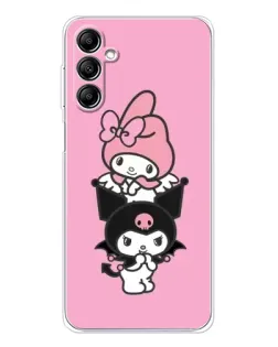 Чехол для Samsung Galaxy M36 с картинкой «My Melody и Kuromi» Чехол для Samsung Galaxy M36 с картинкой «My Melody и Kuromi»