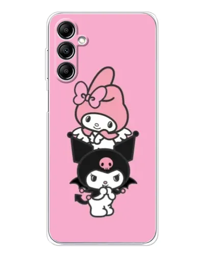 Чехол для Samsung Galaxy M36 с картинкой «My Melody и Kuromi»