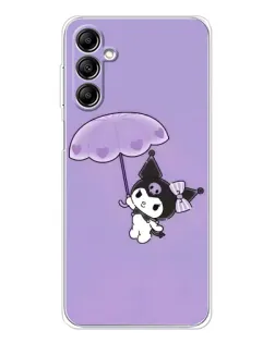 Чехол для Samsung Galaxy M36 с картинкой «Kuromi с зонтиком» Чехол для Samsung Galaxy M36 с картинкой «Kuromi с зонтиком»