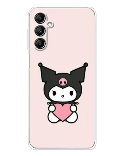 Чехол для Samsung Galaxy M36 с картинкой «Kuromi и сердце» Чехол для Samsung Galaxy M36 с картинкой «Kuromi и сердце»