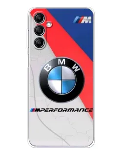 Чехол для Samsung Galaxy M36 с картинкой «BMW Performance стиль»