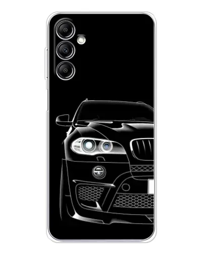 Чехол для Samsung Galaxy M36 с картинкой «Темный силуэт BMW» Чехол для Samsung Galaxy M36 с картинкой «Темный силуэт BMW»