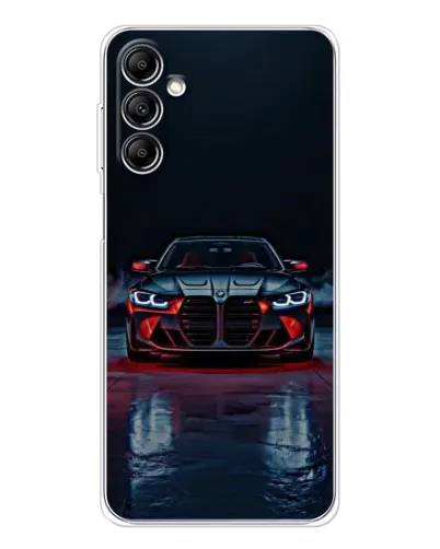 Чехол для Samsung Galaxy M36 с картинкой «BMW на мокрой дороге» Чехол для Samsung Galaxy M36 с картинкой «BMW на мокрой дороге»