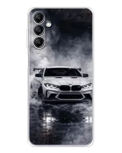 Чехол для Samsung Galaxy M36 с картинкой «BMW сквозь туман»