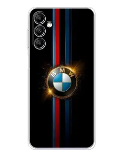 Чехол для Samsung Galaxy M36 с картинкой «BMW M-Power неон»