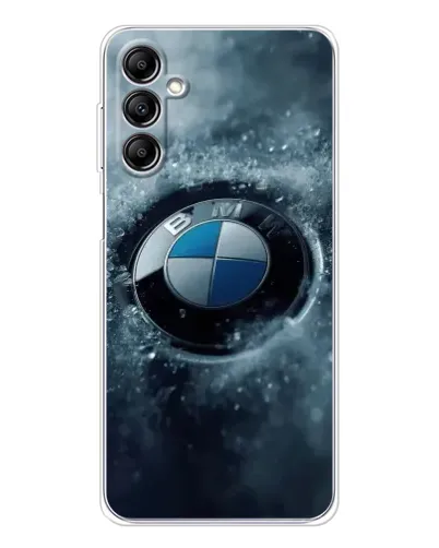 Чехол для Samsung Galaxy M36 с картинкой «Логотип BMW — лед» Чехол для Samsung Galaxy M36 с картинкой «Логотип BMW — лед»