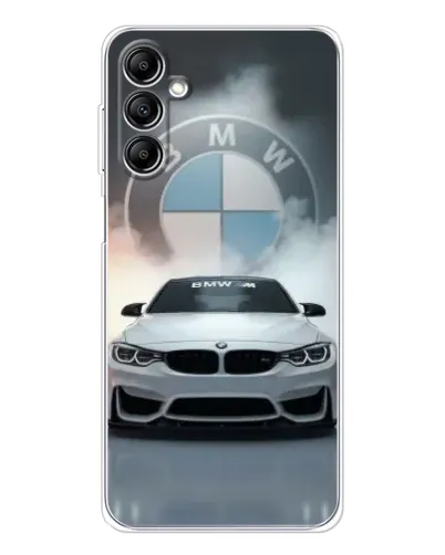 Чехол для Samsung Galaxy M36 с картинкой «BMW в белом дыму» Чехол для Samsung Galaxy M36 с картинкой «BMW в белом дыму»