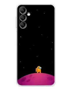 Чохол для Samsung Galaxy M36 з картинкою «Самотній герой на планеті» Чохол для Samsung Galaxy M36 з картинкою «Самотній герой на планеті»