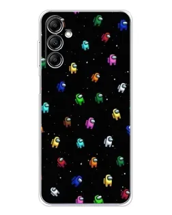 Чохол для Samsung Galaxy M36 з картинкою «Екіпаж Among Us» Чохол для Samsung Galaxy M36 з картинкою «Екіпаж Among Us»