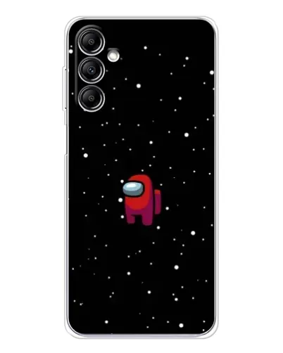 Чохол для Samsung Galaxy M36 з картинкою «Червоний Among Us»