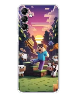 Чохол для Samsung Galaxy M36 з картинкою «Стів на фермі»
