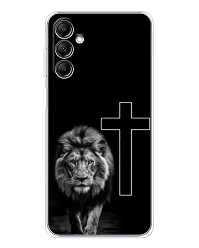Чехол для Samsung Galaxy M36 с картинкой «Лев и Крест» Чехол для Samsung Galaxy M36 с картинкой «Лев и Крест»
