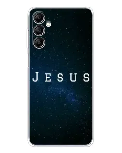 Чехол для Samsung Galaxy M36 с картинкой «Звездное небо Jesus»