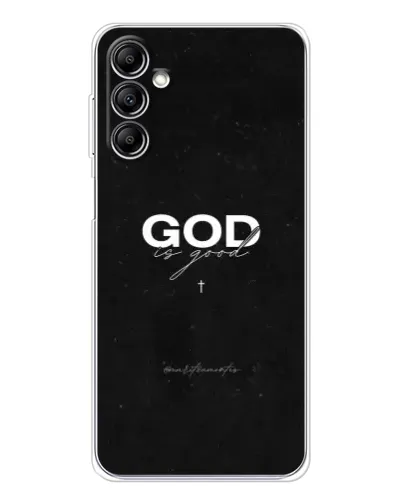 Чехол для Samsung Galaxy M36 с картинкой «GOD — Бог над всем» Чехол для Samsung Galaxy M36 с картинкой «GOD — Бог над всем»