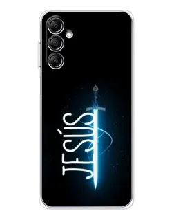 Чехол для Samsung Galaxy M36 с картинкой «Меч Духа Jesus»