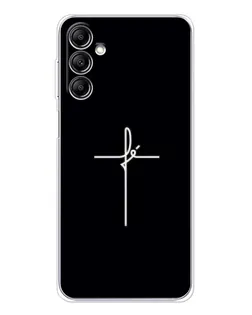 Чехол для Samsung Galaxy M36 с картинкой «Тонкий крест»