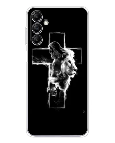 Чехол для Samsung Galaxy M36 с картинкой «Сияющий крест Jesus» Чехол для Samsung Galaxy M36 с картинкой «Сияющий крест Jesus»