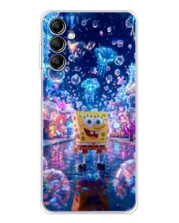 Чехол для Samsung Galaxy M36 с картинкой «Неоновый океан»