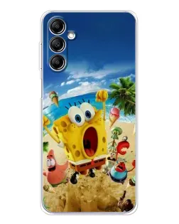 Чехол для Samsung Galaxy M36 с картинкой «Развлечения на пляже»