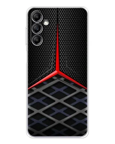 Чехол для Samsung Galaxy M36 с картинкой «Mercedes Carbon Grid»