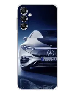 Чехол для Samsung Galaxy M36 с картинкой «Mercedes EQ — будущее»