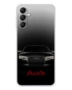 Чохол для Samsung Galaxy M36 з картинкою «Audi — градієнтний контур»