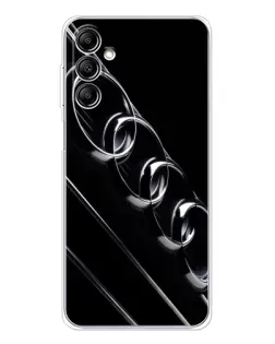 Чохол для Samsung Galaxy M36 з картинкою «Audi — абстрактні кільця»