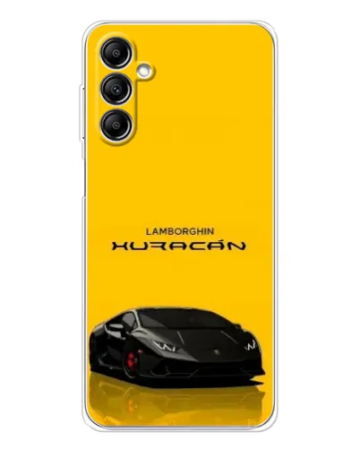 Чехол для Samsung Galaxy M36 с картинкой «Lamborghini Huracan черный»