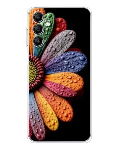 Чехол для Samsung Galaxy M36 с картинкой «Радужный цветок» Чехол для Samsung Galaxy M36 с картинкой «Радужный цветок»