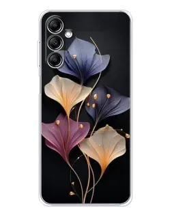 Чехол для Samsung Galaxy M36 с картинкой «Лиловые цветы грации» Чехол для Samsung Galaxy M36 с картинкой «Лиловые цветы грации»