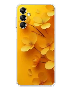 Чехол для Samsung Galaxy M36 с картинкой «Золотые лепестки» Чехол для Samsung Galaxy M36 с картинкой «Золотые лепестки»
