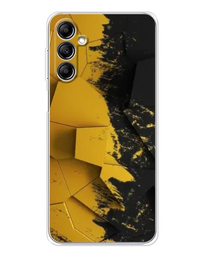 Чохол для Samsung Galaxy M36 з картинкою «Золоті уламки геометрії» Чохол для Samsung Galaxy M36 з картинкою «Золоті уламки геометрії»